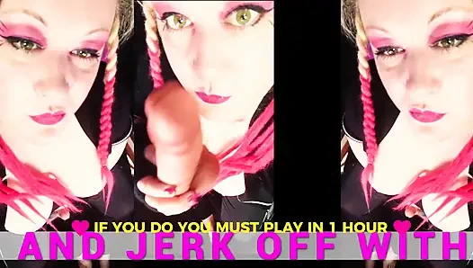 Si cantik lana lagi asik ngocok dan jilat kontol sampai muncrat