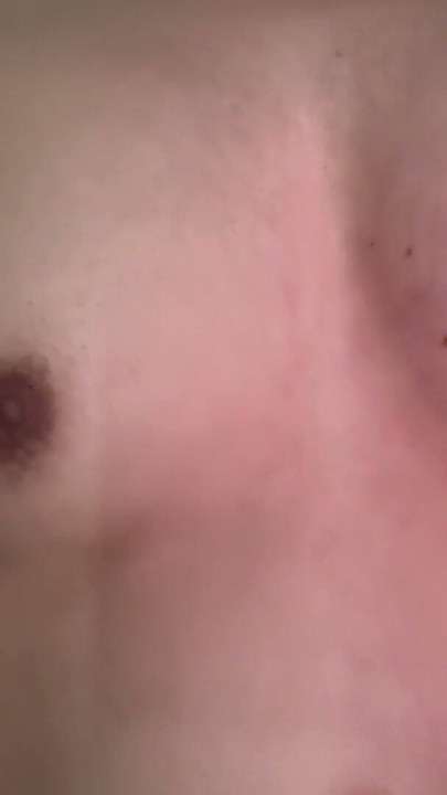 Slow Motion Bouncing my Huge Tits Fat Chubby Guy | Clip 1