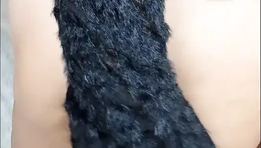 Jemand mag es, anal-masturbation mit meinem Dildo zu beobachten, während er halterhohe strümpfe trägt?