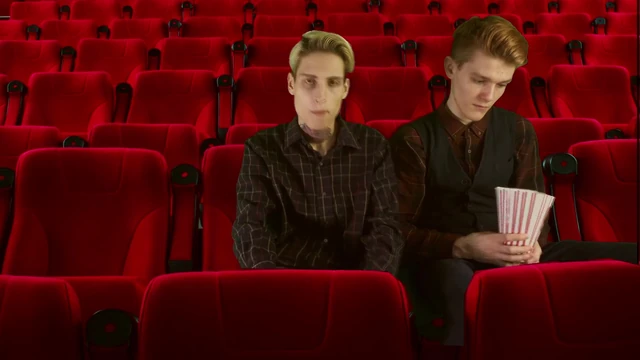 Cinema hall. Group Sex. 3some 2 tops 1 bottom