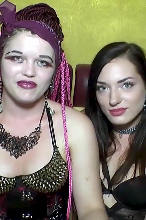 Tenny - preñada - gangbang con Lisa y Doreen