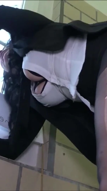 Epic moment from "German MILF get Refugee Welcome with Fuck on Rail Toilette"
