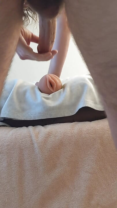 Big boy and his fuck toy close up