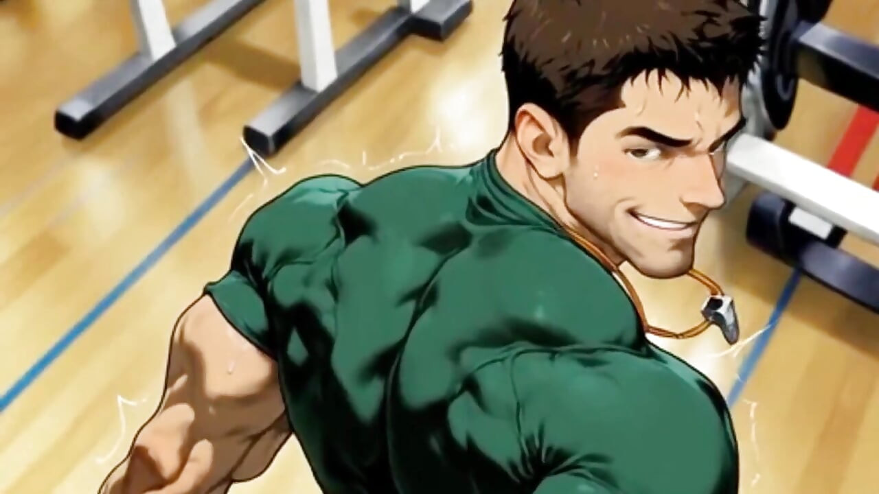 Me Encanta Abrirme El Culo Para Cualquiera En El Gimnasio. Bara Yaoi, Animación Hentai
