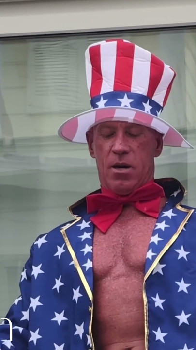 4K Carlie Vixen 4th of July Orgy: MILF Creampied by 6 Studs & 4 Ladies!