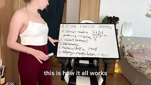 Wie man $ 10.000 pro Monat in Findom macht