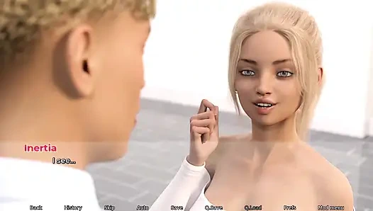 Inertia 1. Tenika & Inertia lagi asik mandi bareng-bareng.