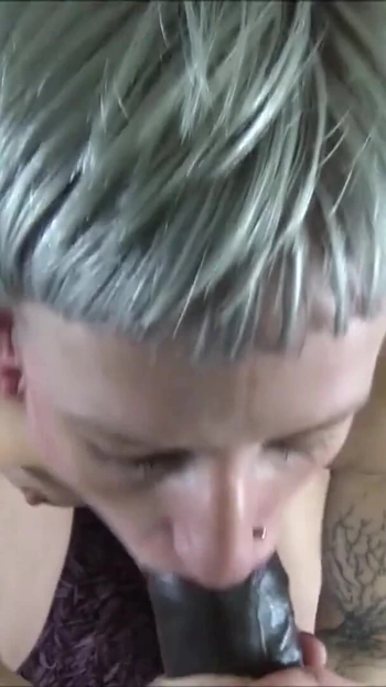 Jaw-dropping moment from "SKINNY GERMAN PUNK TEEN Seduce to Fuck by BBC Interracial"