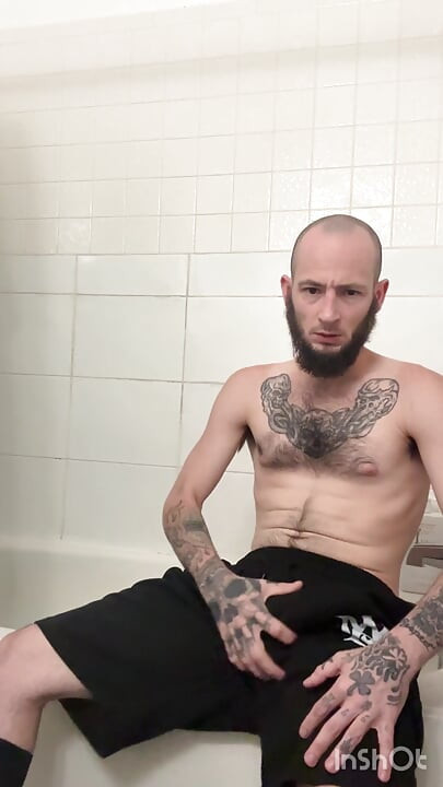 Imagine shower time with this stud.