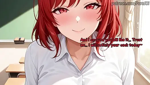 Girls from Saimin Seishidou are passing teacher's special exam (Sex JOI)