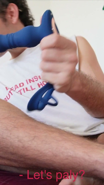 Harry_Jen Σόλο αυνανισμός Cum με Man Toy