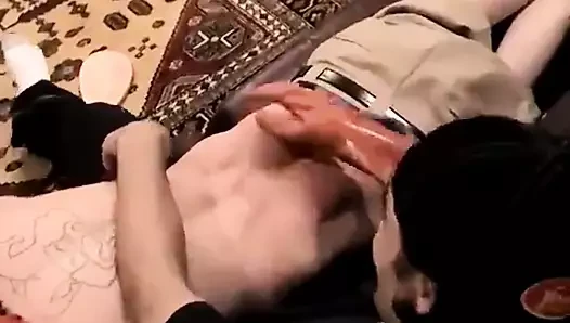 Ateşli sert yarak 12