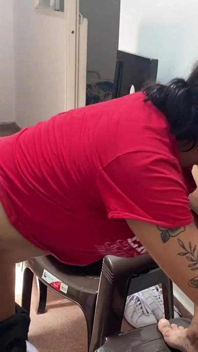 Must-see moment from "Threesome with my stepsister and her Tinder date"