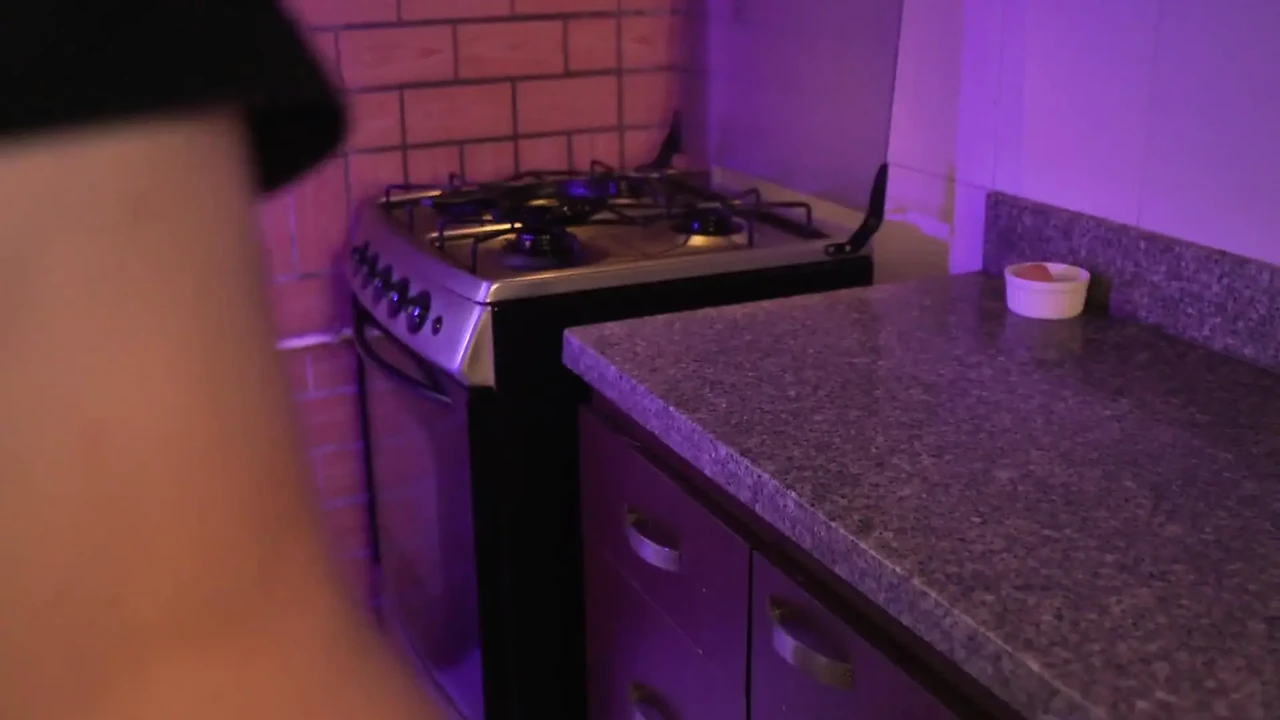 Fucking the Gothic Girl in the Kitchen