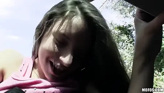 Stranded Teens - Tangling Tongues with the Hitchhiker, Anita Berlusconi Loves Roadhead