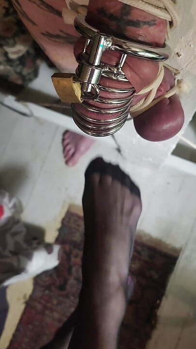 Goode Girl Unholy Crucifix Ballbusting Pt3