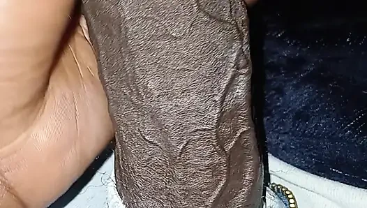 Big black cock with veins