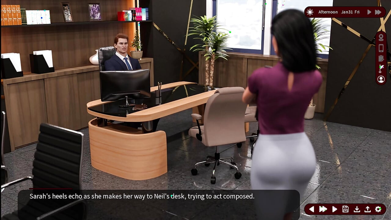 Whispers of Desire 22 Sarah Showed Her Boobs to the Boutique Assistant Louis