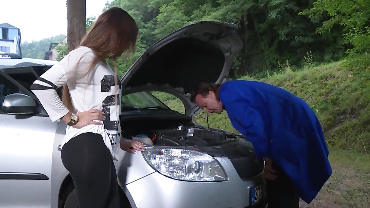 German Outdoor Sex and Blowjob Compilation
