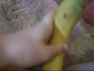 Banana Masturbation