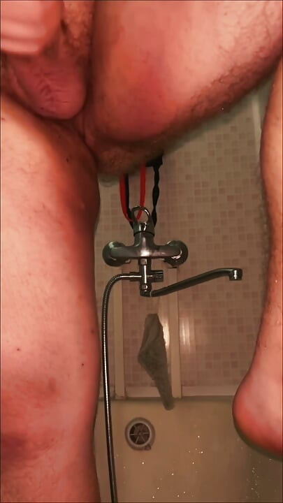 My fat ass and small close-up
