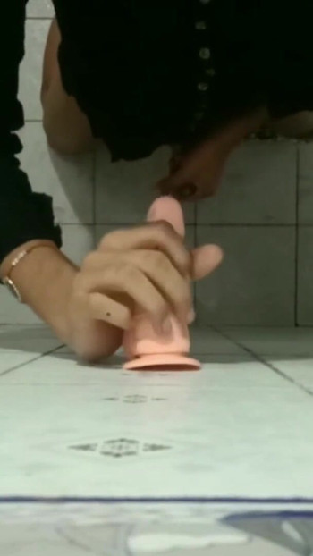 Thrilling moment from "warm up blowjob with small dick (dildo)"
