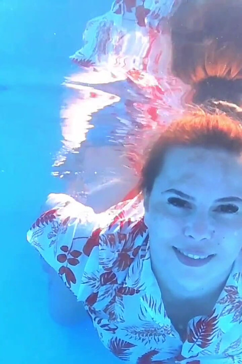 Long Breath Holding Underwater