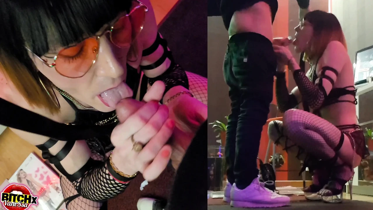 Sex Slave, Submissive In Front Of A Beautiful Cock In FACeFuckiNg For The St❤️ 🔥ValenTin VaneSsaBiTCHx PariSChienneTrvprod⁹¹