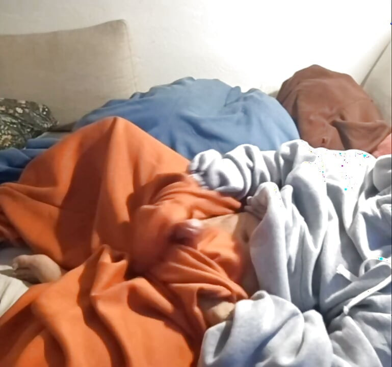 Swimming in my baggy sweatsuit
