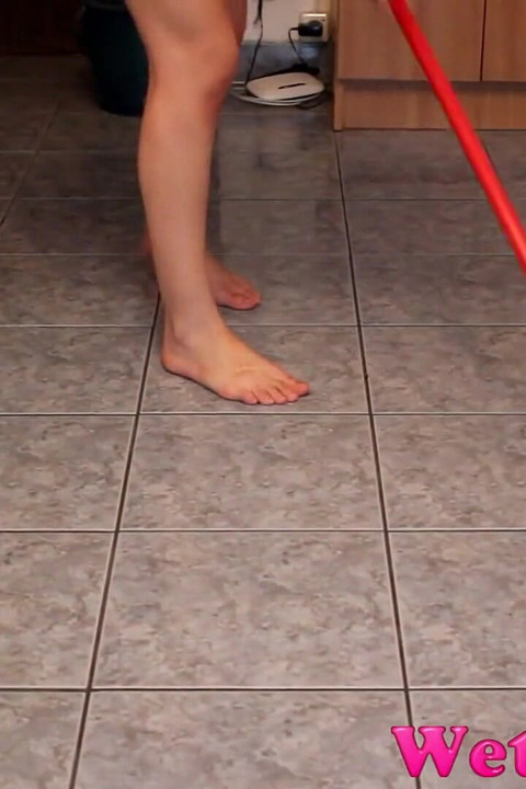 Pissing on the Kitchen Floor (shot From Another Angle)