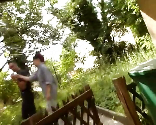 Hot Redhead German Slut Fucking at the Park