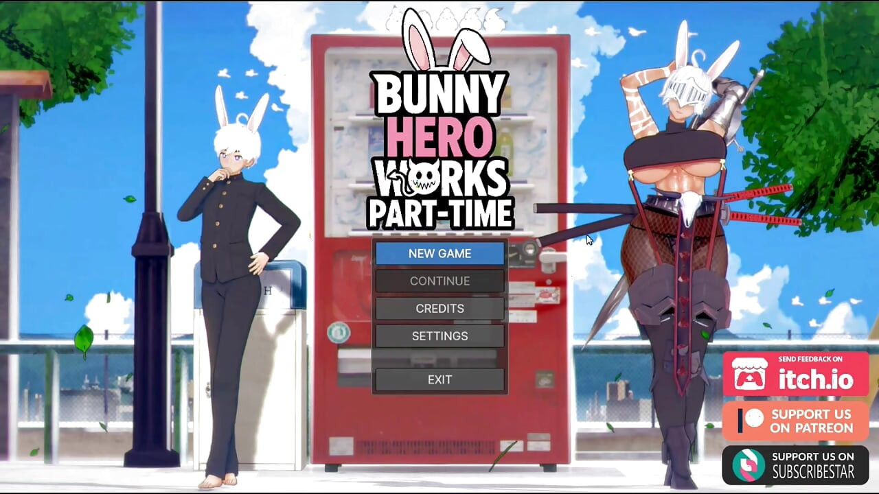 Hentai igra - Hentai Bunny Hero radi honorarno Animacija seksualne igre