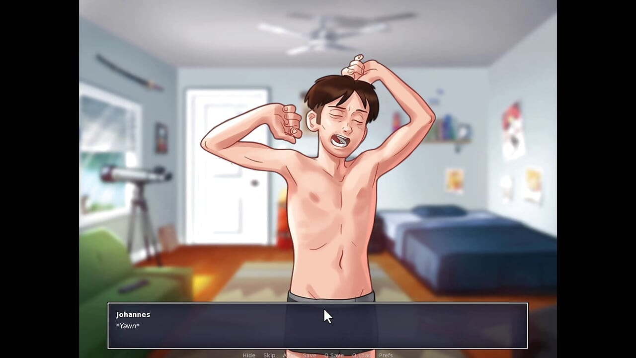 Summertime Saga: Jenny suka mengongkek saya, misi untuk mendapatkan kod seragam dipecat