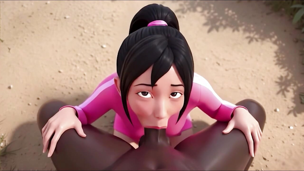 흑인 대물 자지를 좋아하는 Rose 부인