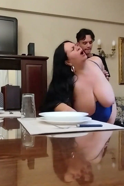 Videos for Fans: My Stepson Comes to My Table to Seduce Me