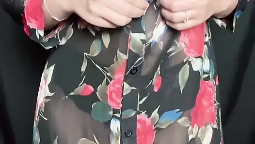 woman and clearly visible