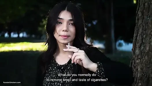 Smoking Interview with Zarina