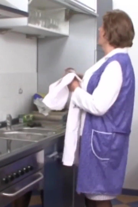 German Granny Is Addicted to Hard Cocks and Hot Cum