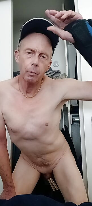 Sissy Faggot Uses Clothes Pins To Help Shrink His Dick