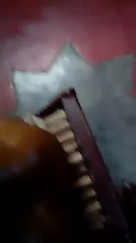 Giving oil massage to indian step mom