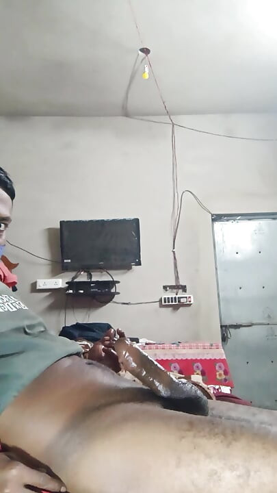 A Bengali bull masterbet. Use Indian Ayurvedic oil. For his big black dick