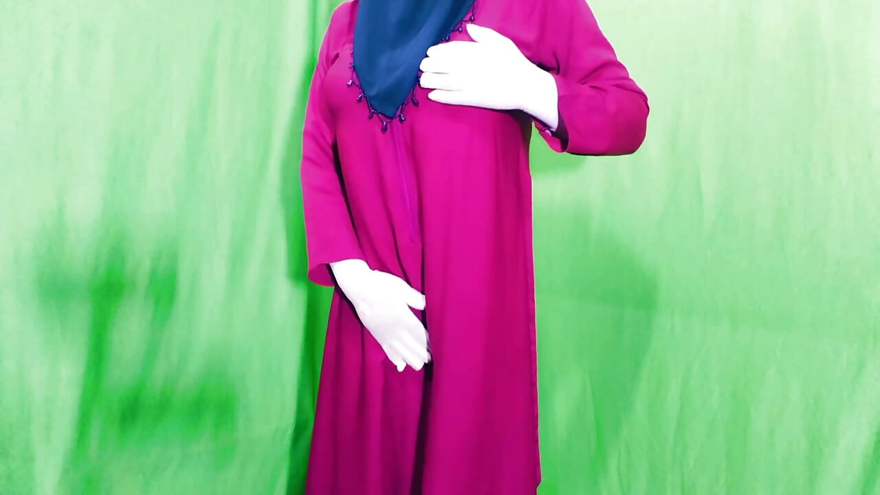 Femeie căsătorită musulmană pakistaneză foarte frumoasă cu hijabi