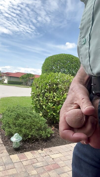 Public Driveway Masturbation