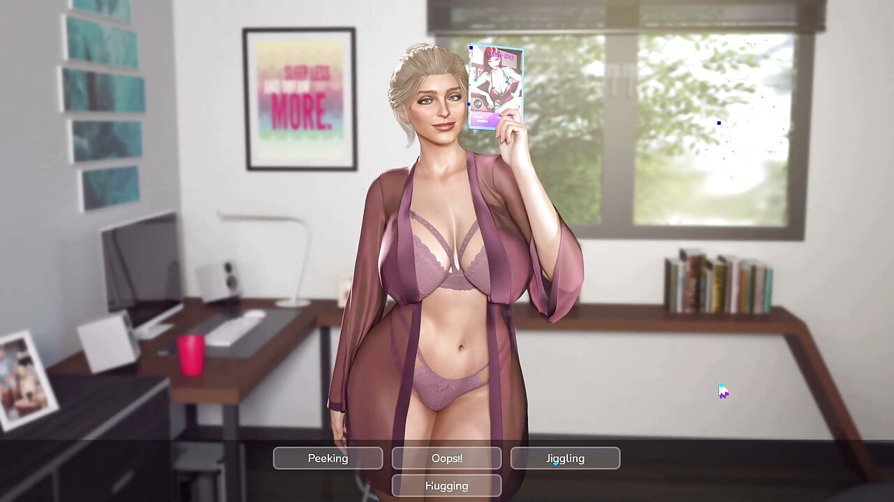 Almost Naked Milf Stepmom in my room - Mystery of Milfs part 2