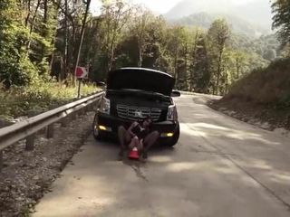 Masturbación de cono de carretera