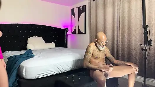 Riley Jacobs ile kamera arkası