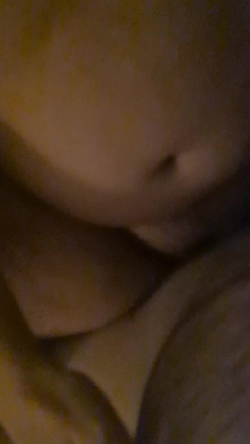 Pregnant MILF wife sits on stranger's cock
