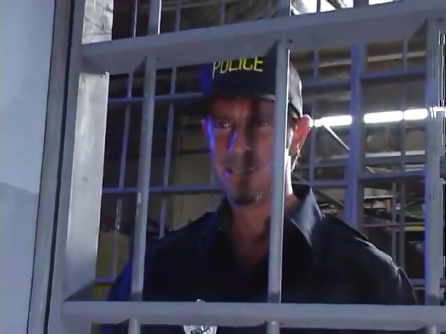 Pussy licking sluts getting asses fucked in prison threesome
