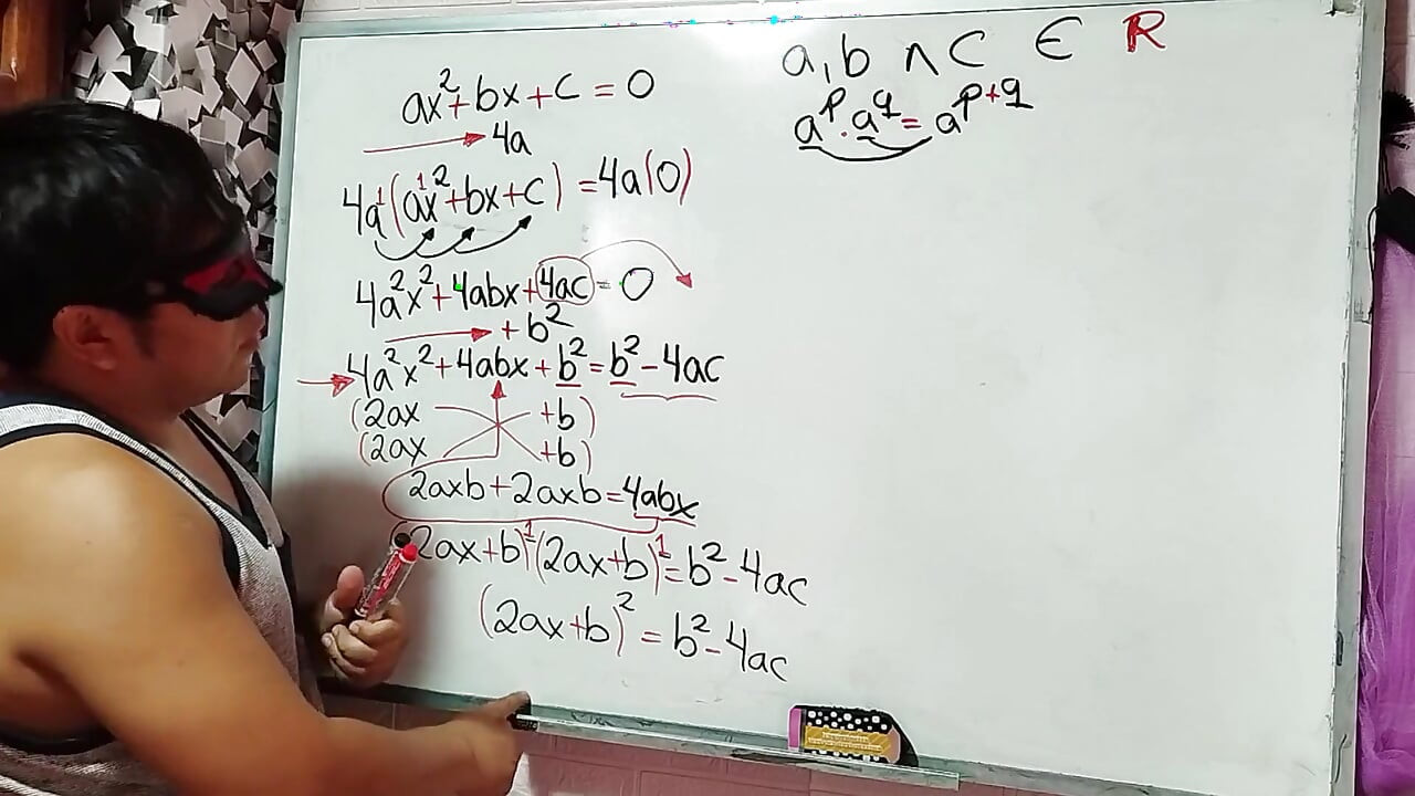 29 Algebra: Seksualna demonstracija kvadratne jednadžbe