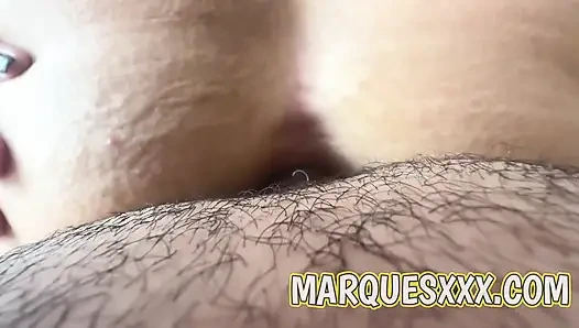 Hot Neighbor in Tight Dress Begs for More Anal